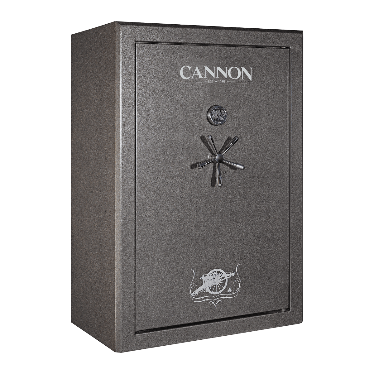 Cannon 64-Gun Fireproof Safe – Electronic Lock, Spacious 21.6 cu. ft., Elegant Hammertone Finish