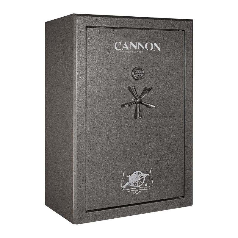 Cannon 64-Gun Fireproof Safe – Electronic Lock, Spacious 21.6 cu. ft., Elegant Hammertone Finish