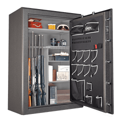 Cannon 64-Gun Fireproof Safe – Electronic Lock, Spacious 21.6 cu. ft., Elegant Hammertone Finish