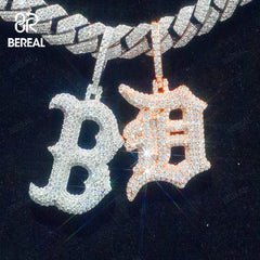 Custom Vvs Moissanite Chain 3D Pendant Iced Out Fine Jewelry