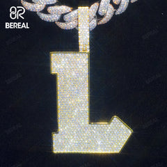 Custom Vvs Moissanite Chain 3D Pendant Iced Out Fine Jewelry