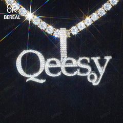 Custom Vvs Moissanite Chain 3D Pendant Iced Out Fine Jewelry