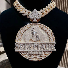 Custom Vvs Moissanite Chain 3D Pendant Iced Out Fine Jewelry