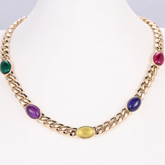 Solid Gold Marquise 10K–14K - 2CT VVS Moissanite Solitaire Pendant Necklace