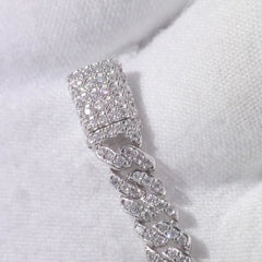 6mm 925 Sterling Silver VVS1 Moissanite Bracelet
