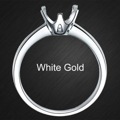 2 Carat Cushion Cut Moissanite Ring Set