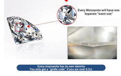 Full moissanite S925 ring, hiphop style high end silver ring with GRA certificate suitable for banquets parties bars giving gift