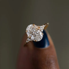 1-3CT Moissanite Ring 925 Sterling Silver