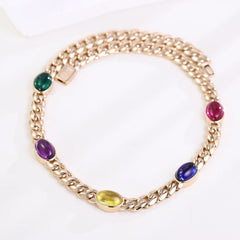 Solid Gold Marquise 10K–14K - 2CT VVS Moissanite Solitaire Pendant Necklace